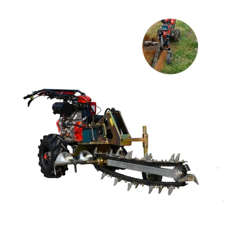 Trencher Machine Small - Varios tipos de máquinas excavadoras de