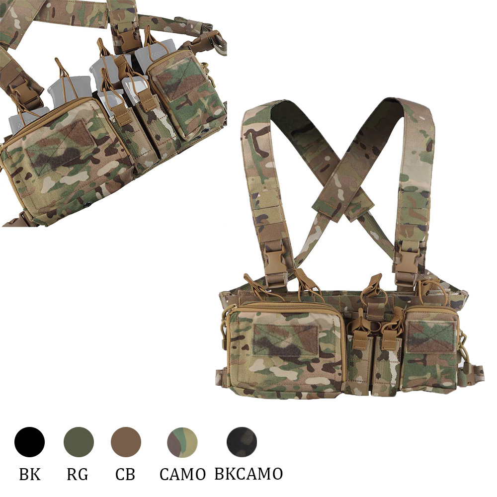 Heavy Equipment Attachments - Chaleco de Montaje en Pecho OphidiaTac