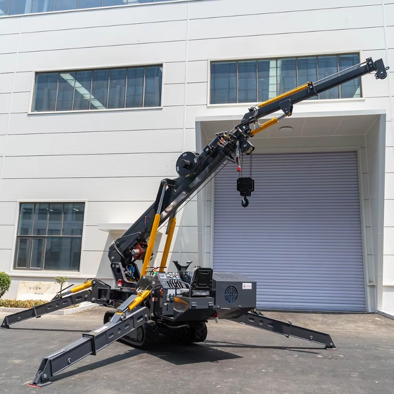 Heavy Equipment Crane - Mini Grúa Araña Compacta, Máquina Hidráulica