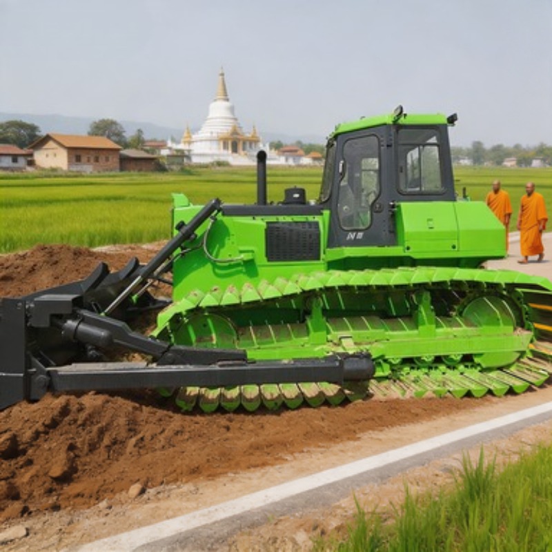 Heavy Equipment Work - Bulldozer de cadenas SEM818F de 180HP,