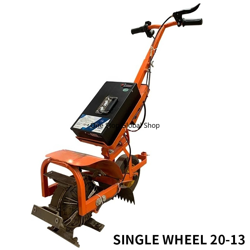 Trencher Machine Small - Desmalezadora eléctrica multifuncional, zanjadora pequeña para