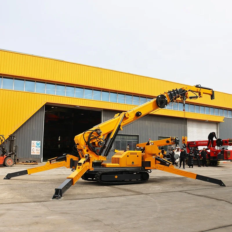Heavy Equipment Crane - Grúa Araña Móvil Pequeña de 5,