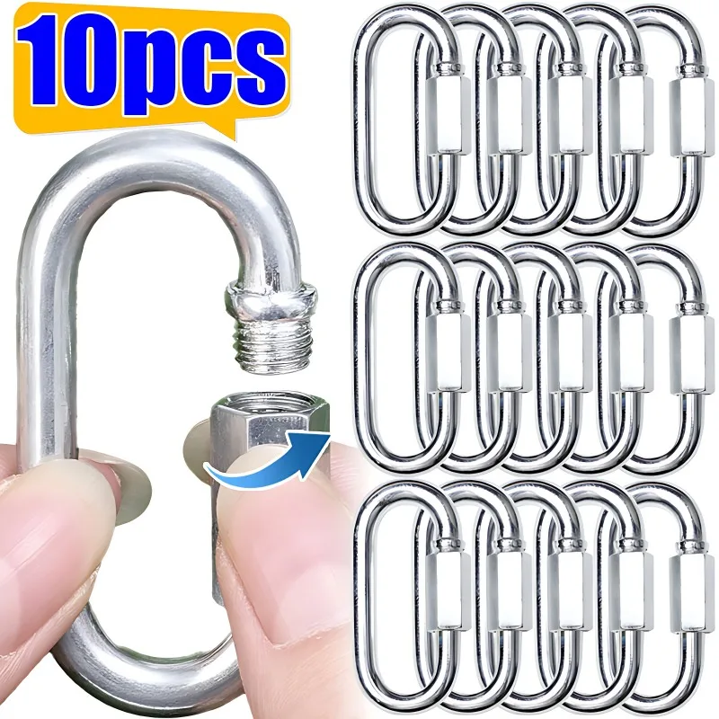 Heavy Equipment Keychain - 10/5 piezas Anillo de enlace rápido