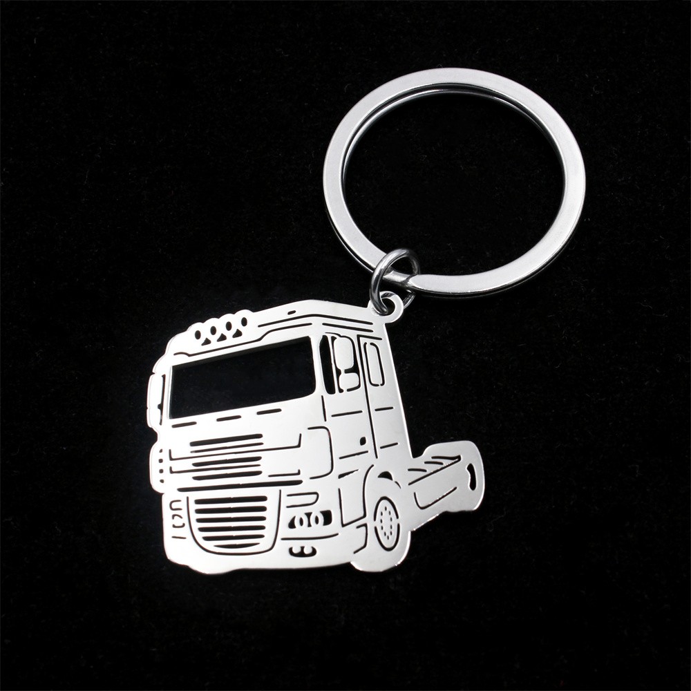 Heavy Equipment Key Ring - Nuevo llavero de camión grande para