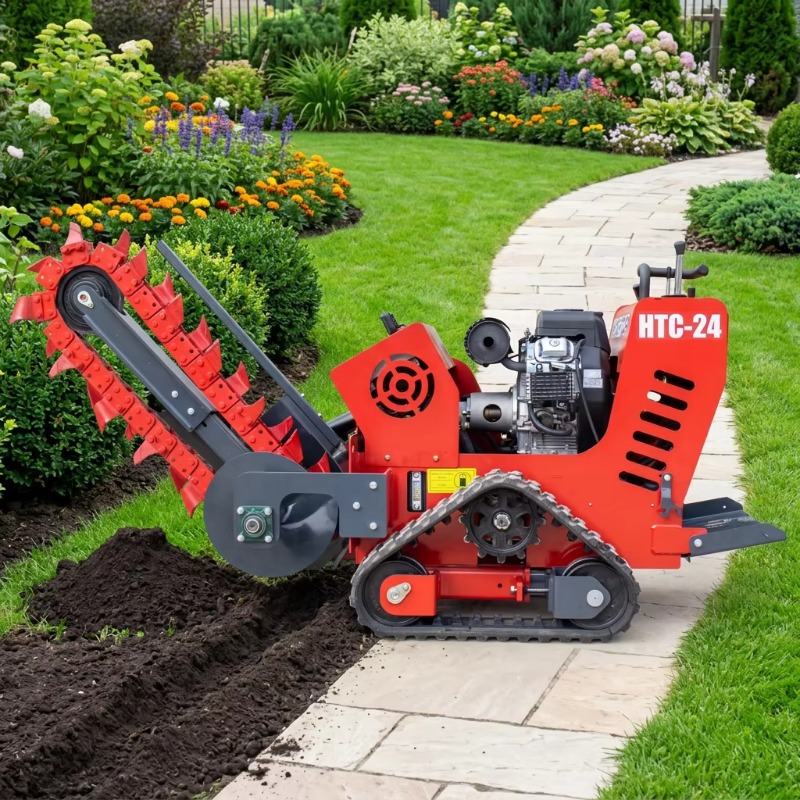 Trencher Machine Small - Zanjadora de Cadena de 750 mm