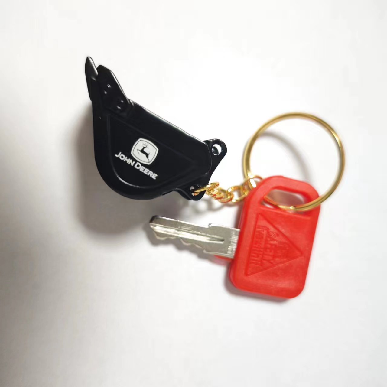 Heavy Equipment Keychain - JDR-Llavero de ignición para excavadora John