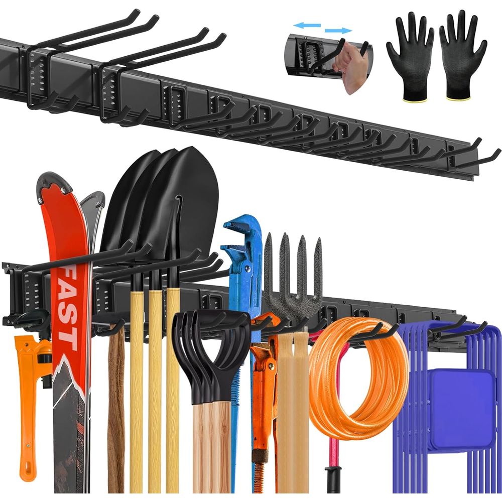 Heavy Equipment Yard - Organizador de herramientas de metal para