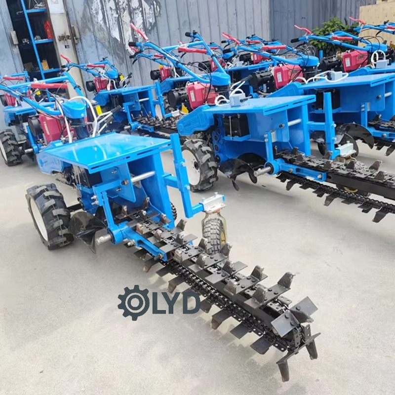 Trencher Machine Small - Caminar detrás de la trinchera Mini