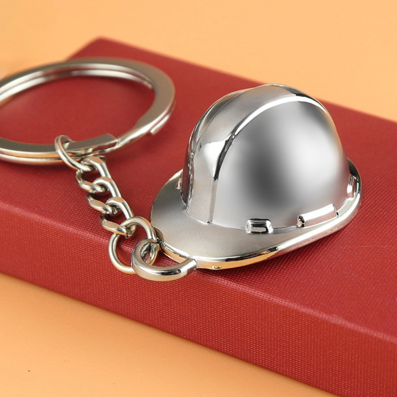 Heavy Equipment Key Ring - Mini llavero de metal de simulación