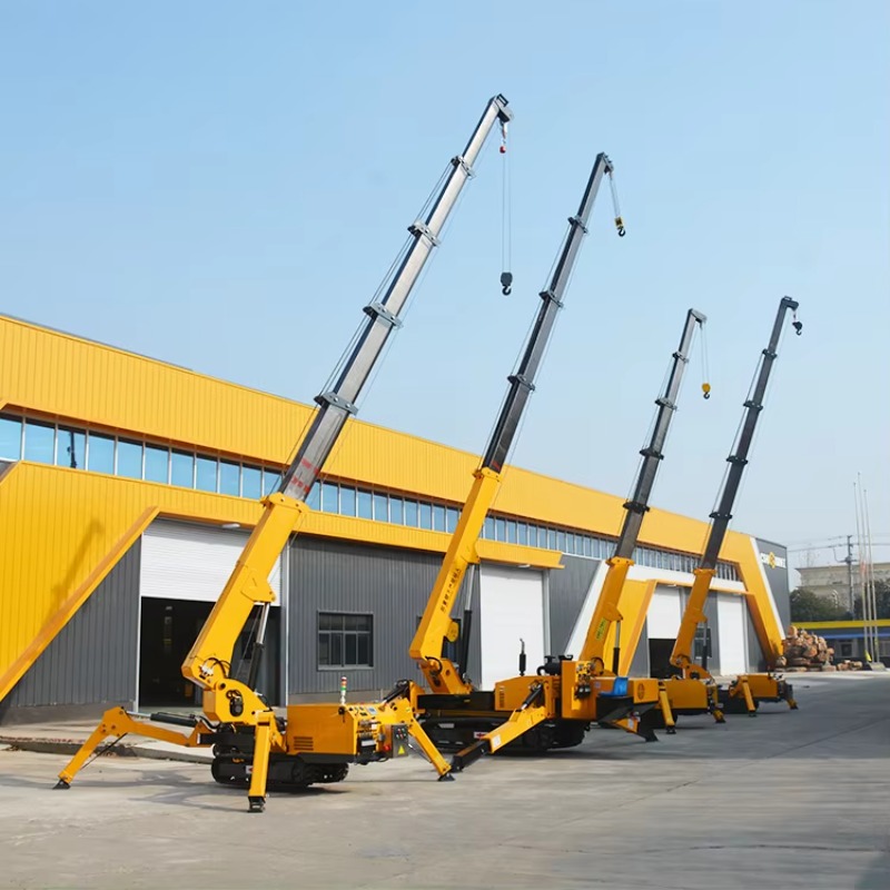 Heavy Equipment Crane - Grúa Araña Hidráulica de 8T, Mini