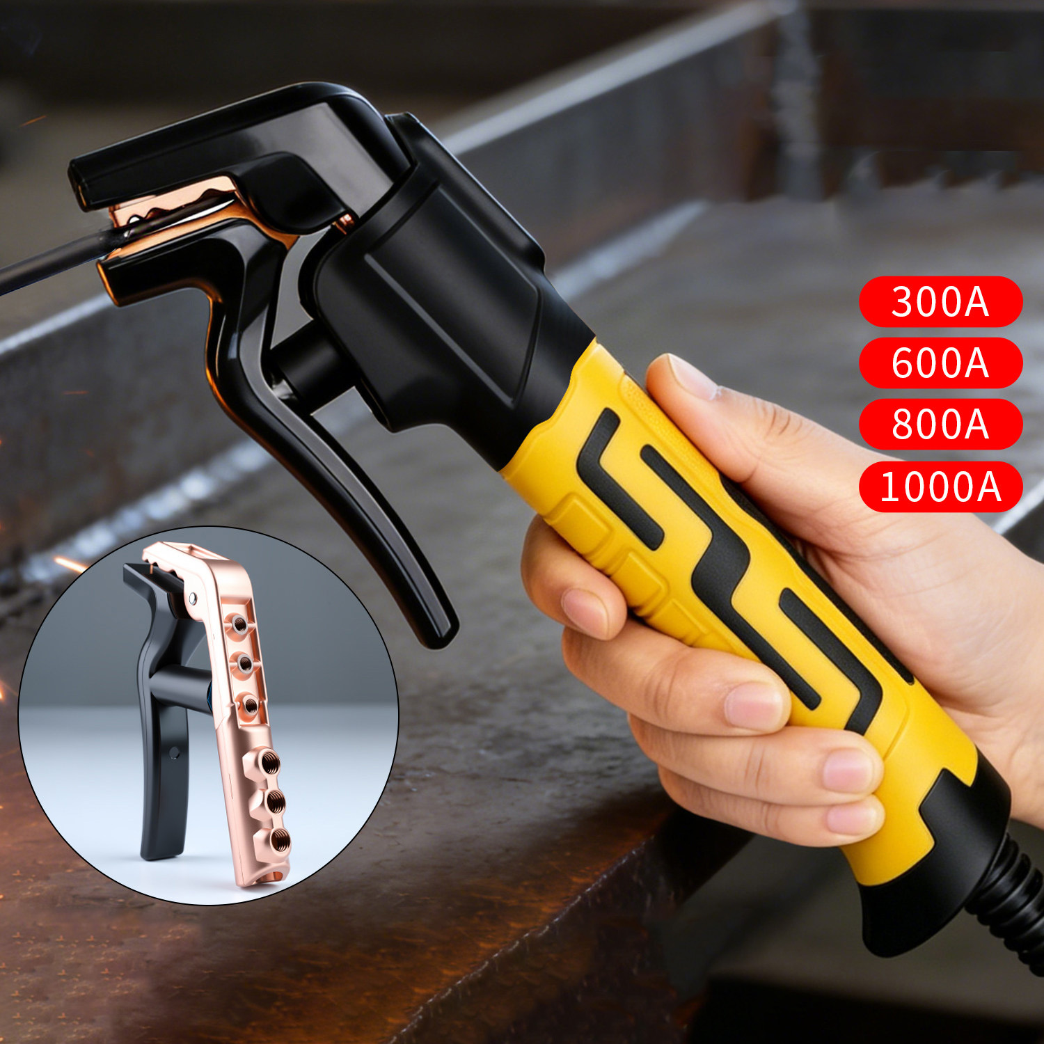 Portaelectrodos de soldadura d - Heavy Equipment Grinder reseña y precio