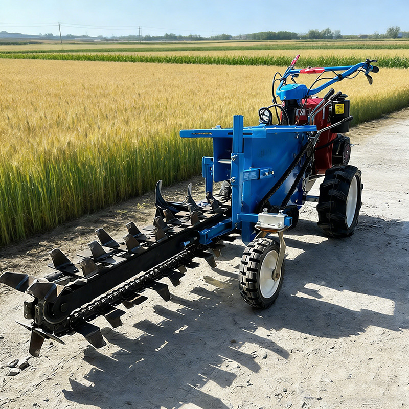 Zanjadora de cadena, excavador - Trencher Machine Small reseña y precio