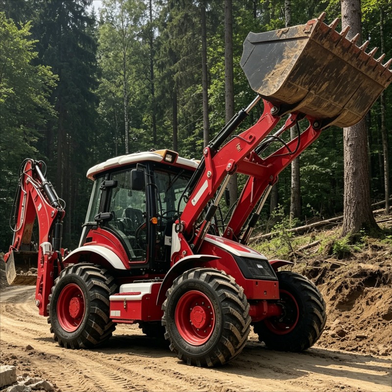 Retroexcavadora de Grado Indus - Heavy Equipment Work reseña y precio