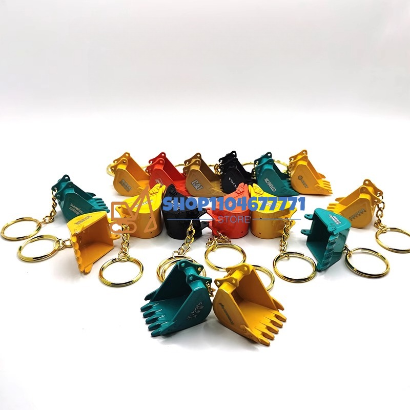 Con llavero de cucharón para K - Heavy Equipment Key Ring reseña y precio