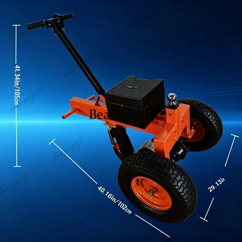 Tractor de Remolque Eléctrico  - Heavy Equipment Work reseña y precio