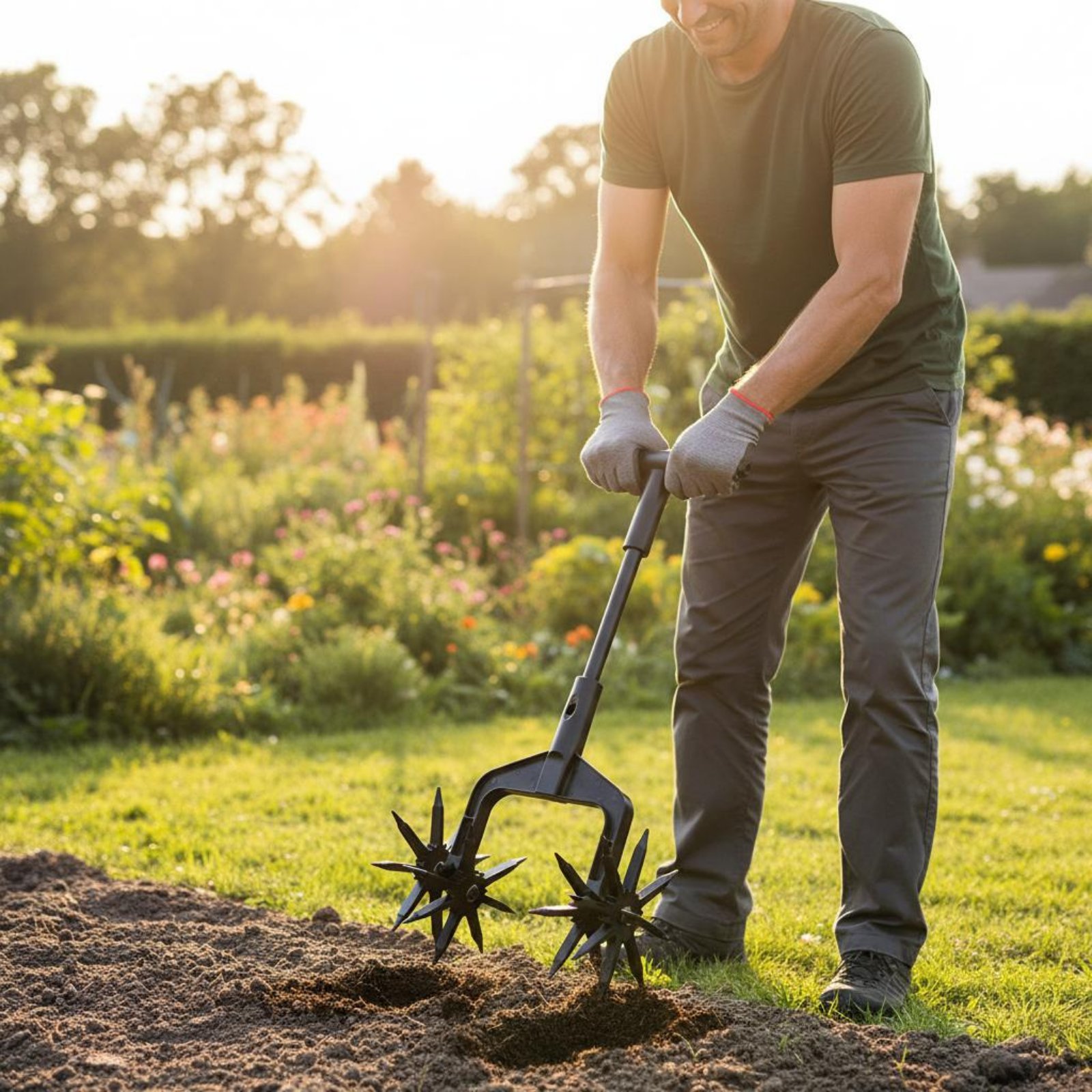 Cultivador Rotatorio Manual pa - Heavy Equipment Yard reseña y precio