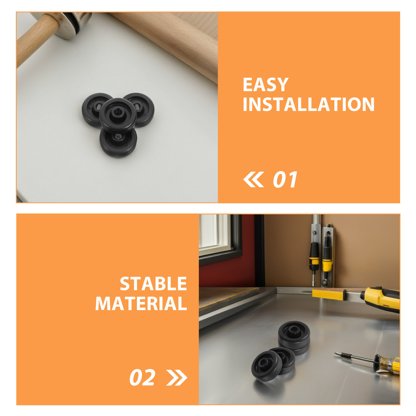 6 Piezas de Rodillos para Equi - Heavy Equipment Attachments reseña y precio