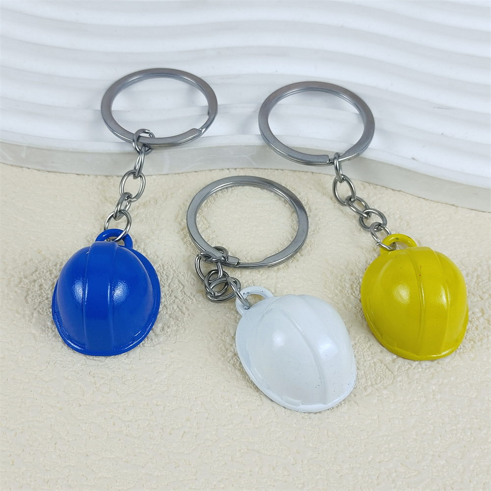 LLavero de sombrero de segurid - Heavy Equipment Keychain reseña y precio