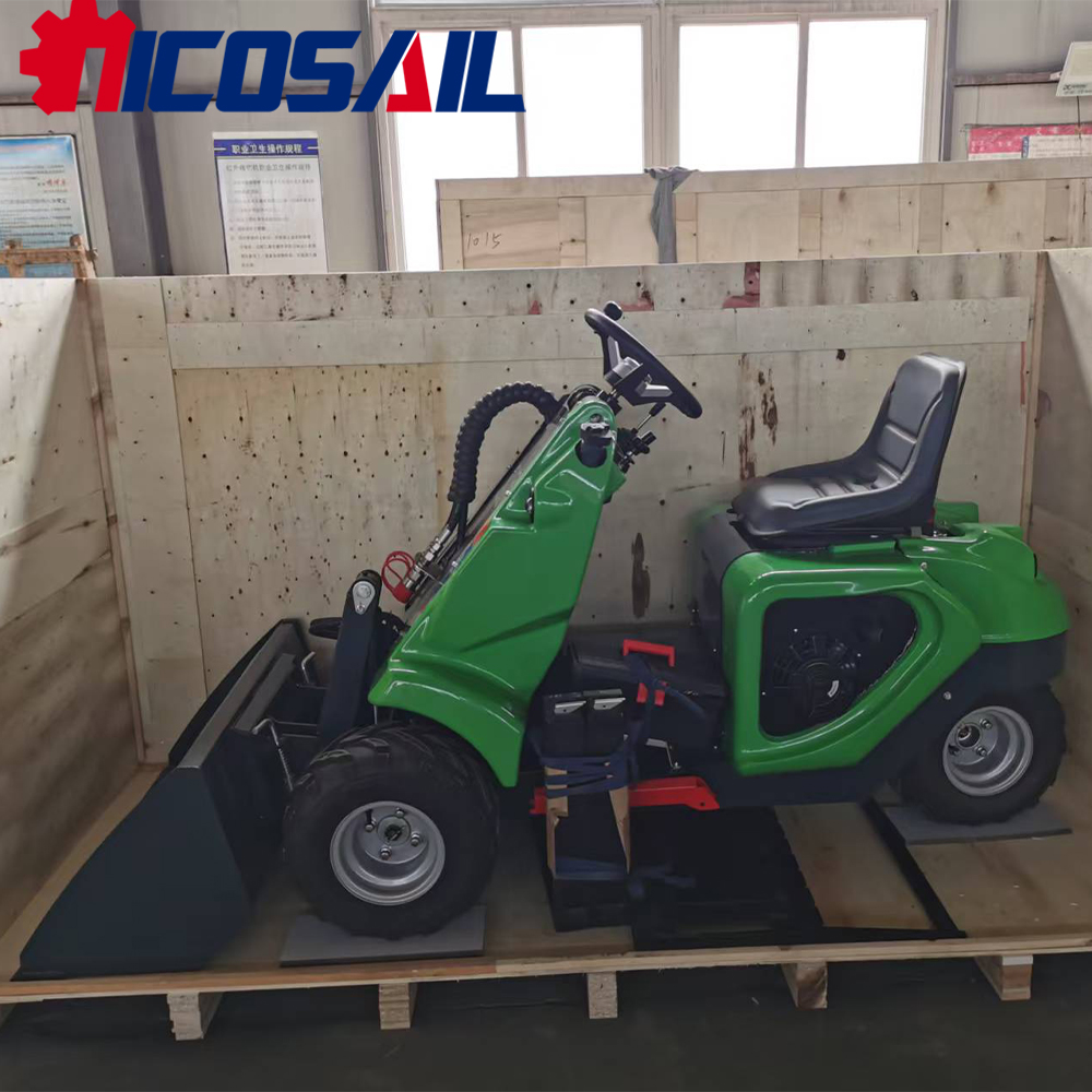 Minicargadora Nicosail de 3 Ru - Wheel Loader reseña y precio