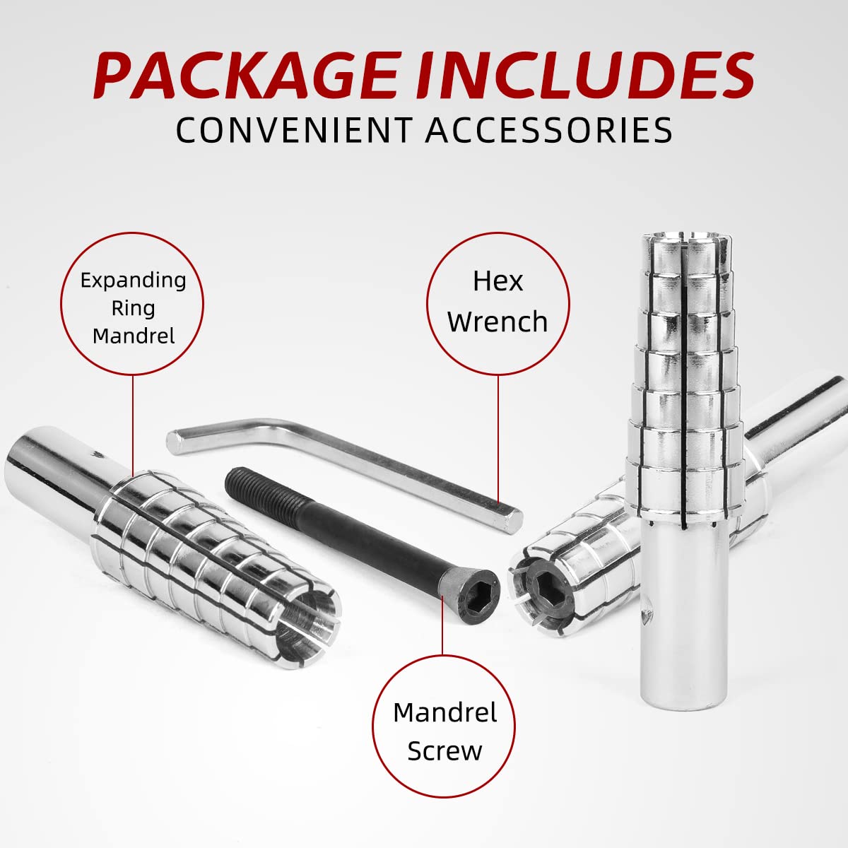 Mandril de anillo expandible d - Heavy Equipment Keychain reseña y precio