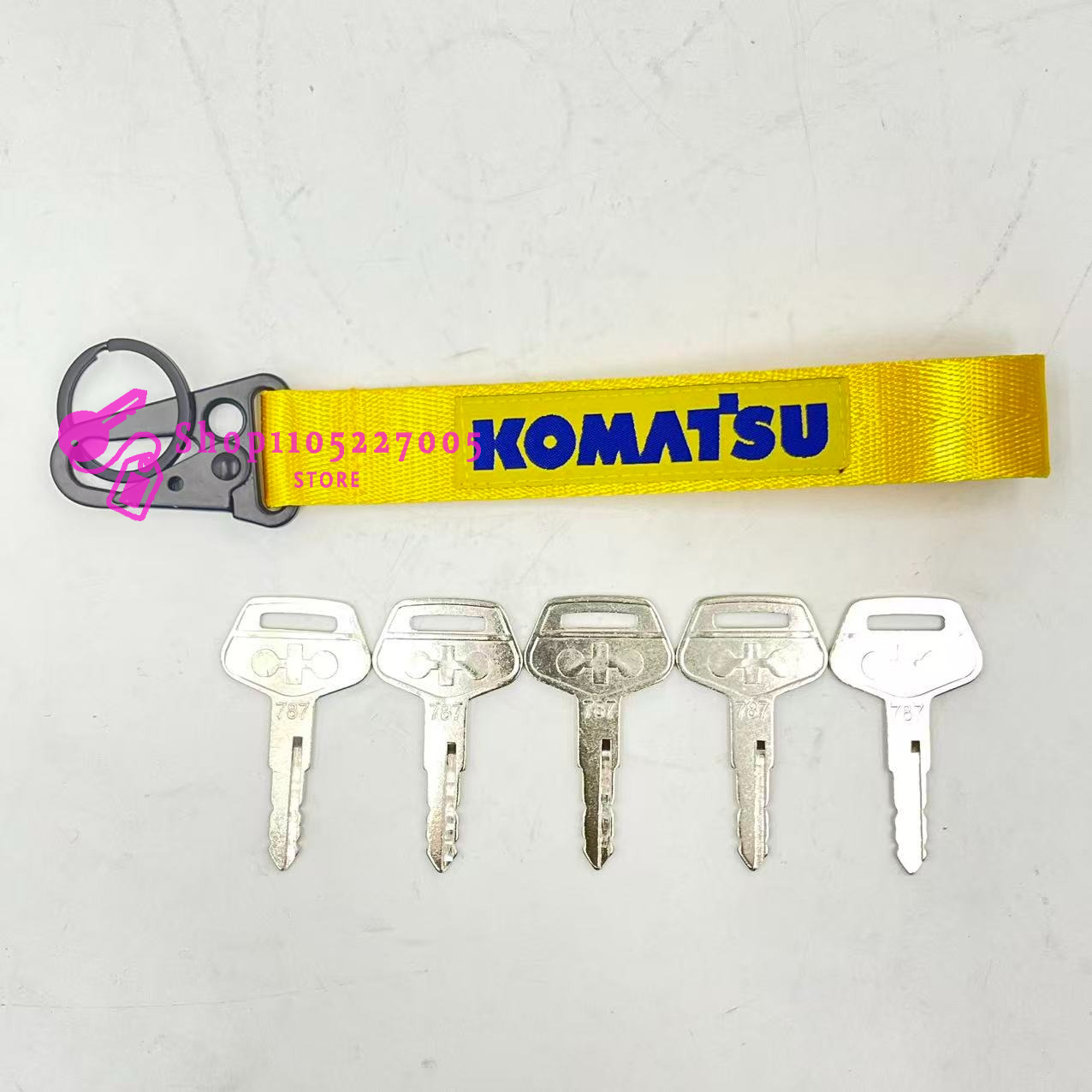 2/5/10PCS Llavero 787 para equ - Heavy Equipment Key Ring reseña y precio