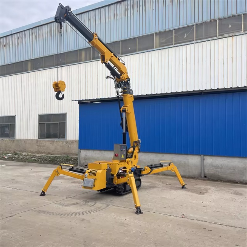 Mini Grúa Araña Compacta, Hidr - Heavy Equipment Crane reseña y precio
