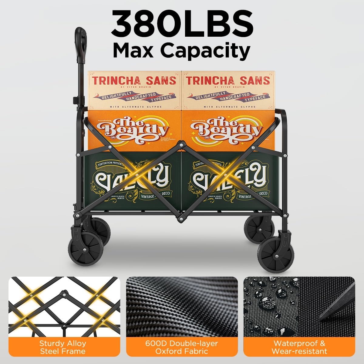 Carrito Plegable Todoterreno d - Heavy Equipment Yard reseña y precio