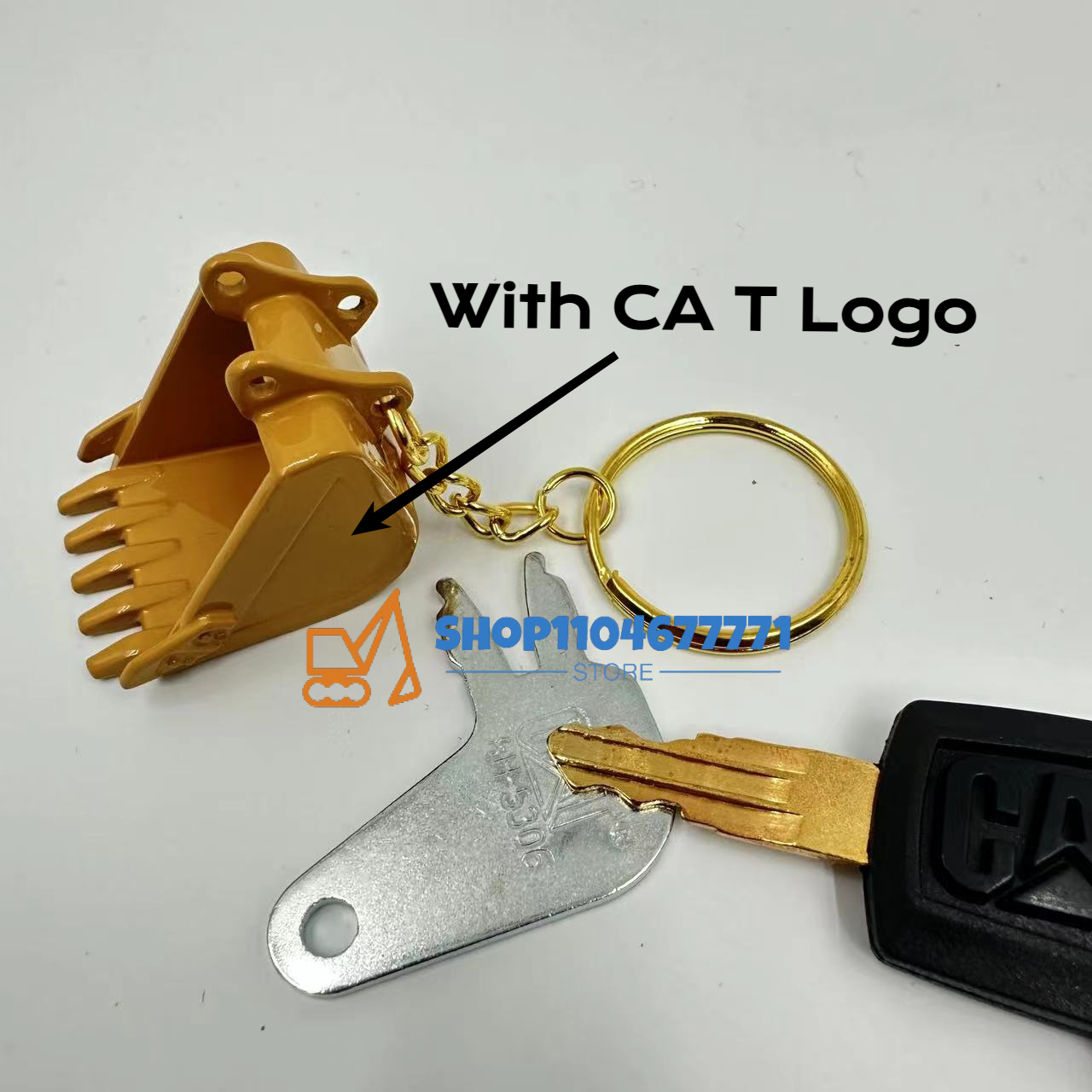 5P8500 8H5306 Llave de encendi - Heavy Equipment Keychain reseña y precio