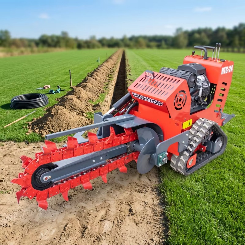 Zanjadora de Cadena de 750 mm  - Trencher Machine Small reseña y precio