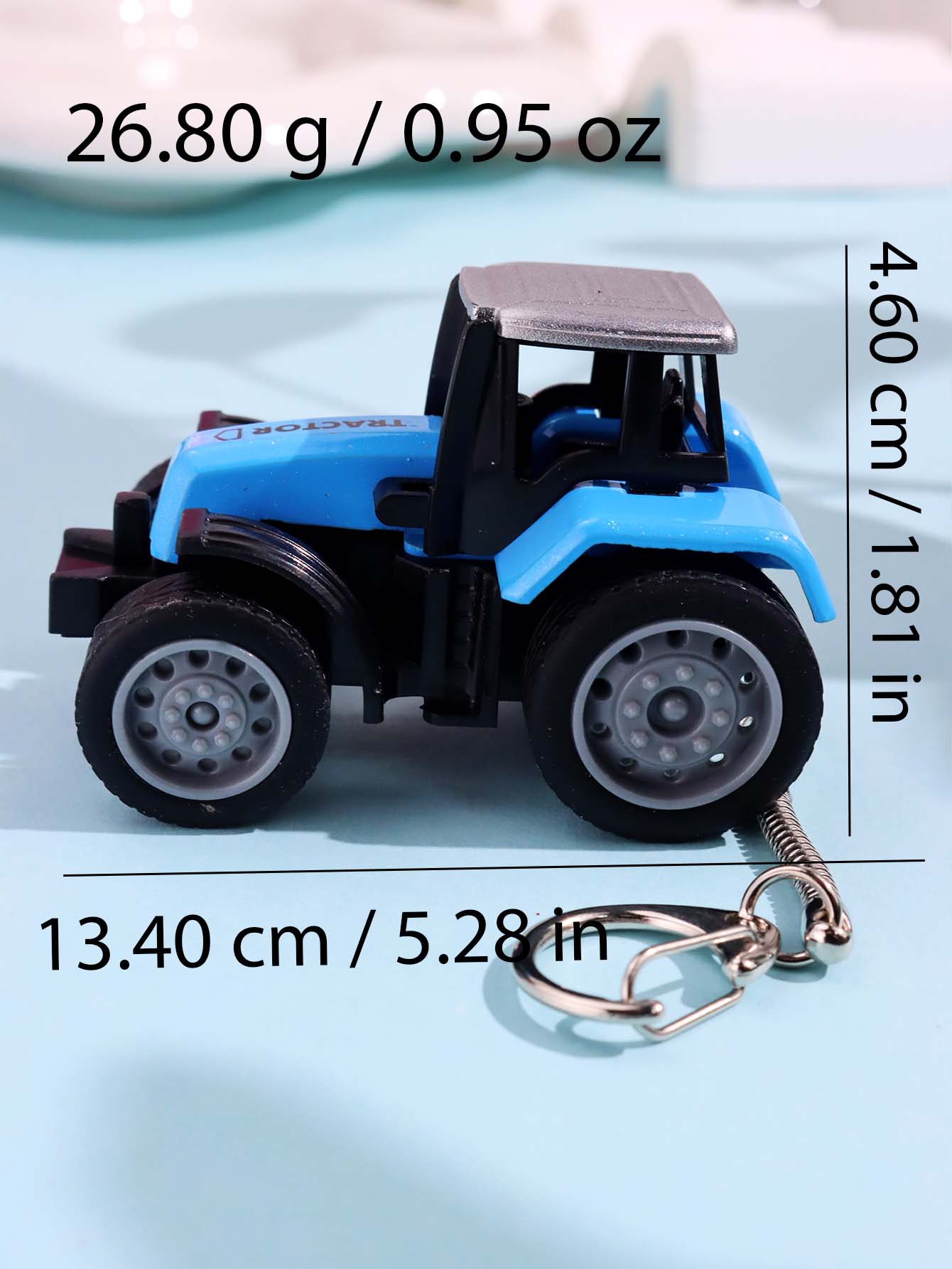LLavero de Tractor de resina c - Heavy Equipment Key Ring reseña y precio