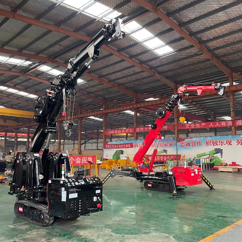 Mini Grúa Araña Compacta, Hidr - Heavy Equipment Crane reseña y precio