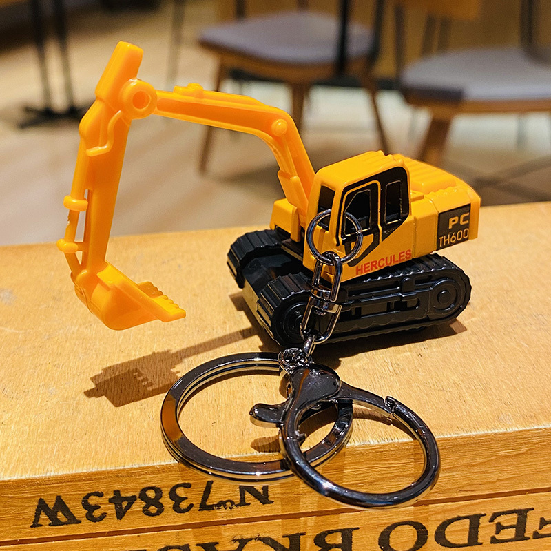 Mini llavero de excavadora, ll - Heavy Equipment Key Ring reseña y precio