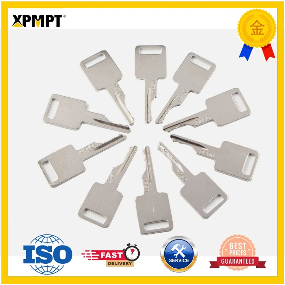 10 llaves S331/S160 D250 compa - Heavy Equipment Keychain reseña y precio