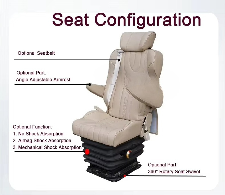 Asiento de conductor con suspe - Heavy Equipment Driver reseña y precio