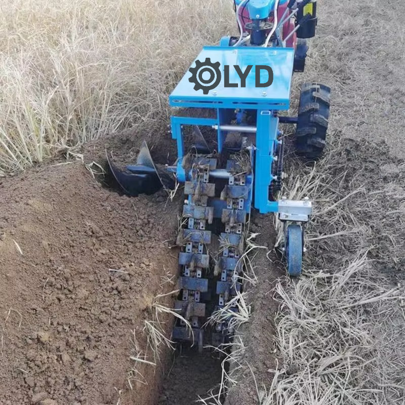 Caminar detrás de la trinchera - Trencher Machine Small reseña y precio