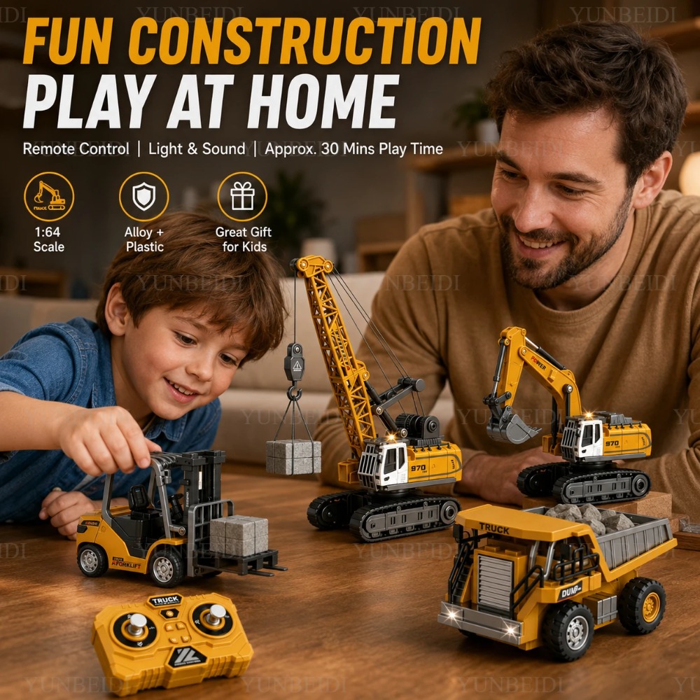 Mini coche de aleación con con - Heavy Equipment Crane reseña y precio