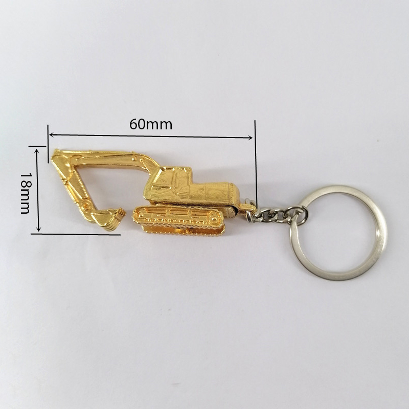 Llavero de excavadora tridimen - Heavy Equipment Key Ring reseña y precio