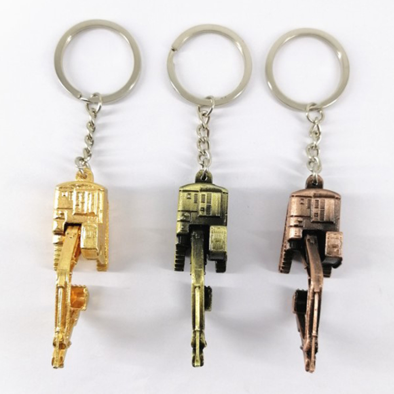 Llavero de excavadora tridimen - Heavy Equipment Key Ring reseña y precio