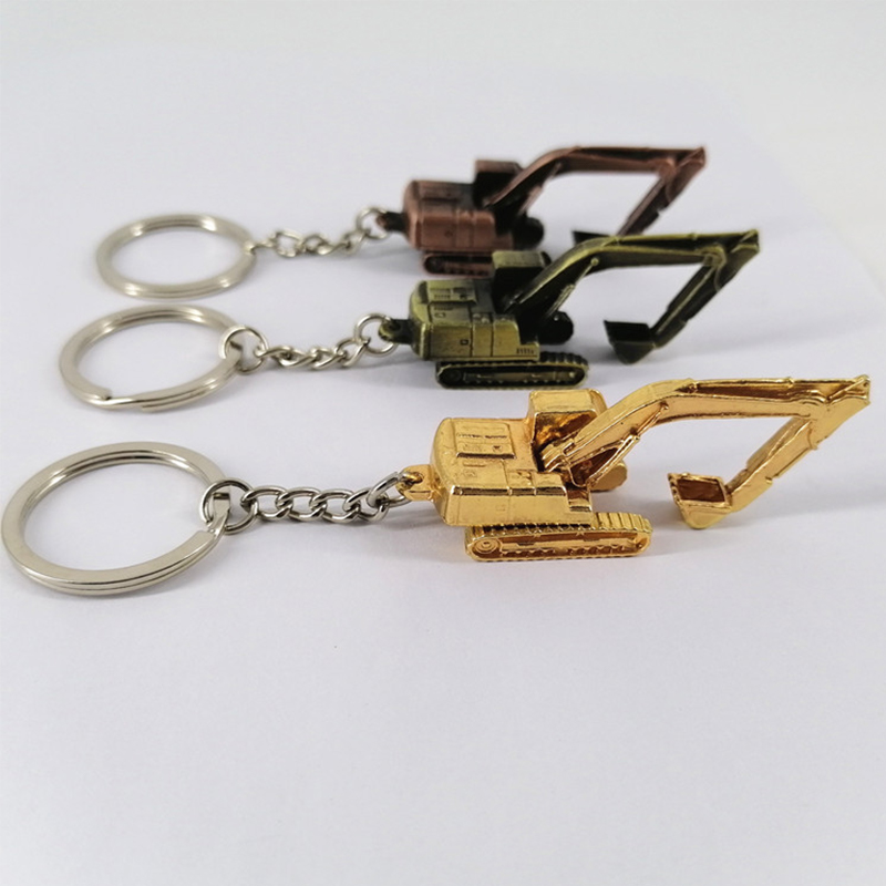 Llavero de excavadora tridimen - Heavy Equipment Key Ring reseña y precio