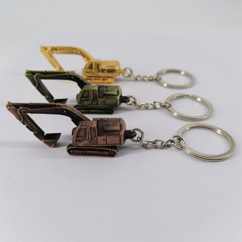 Llavero de excavadora tridimen - Heavy Equipment Key Ring reseña y precio